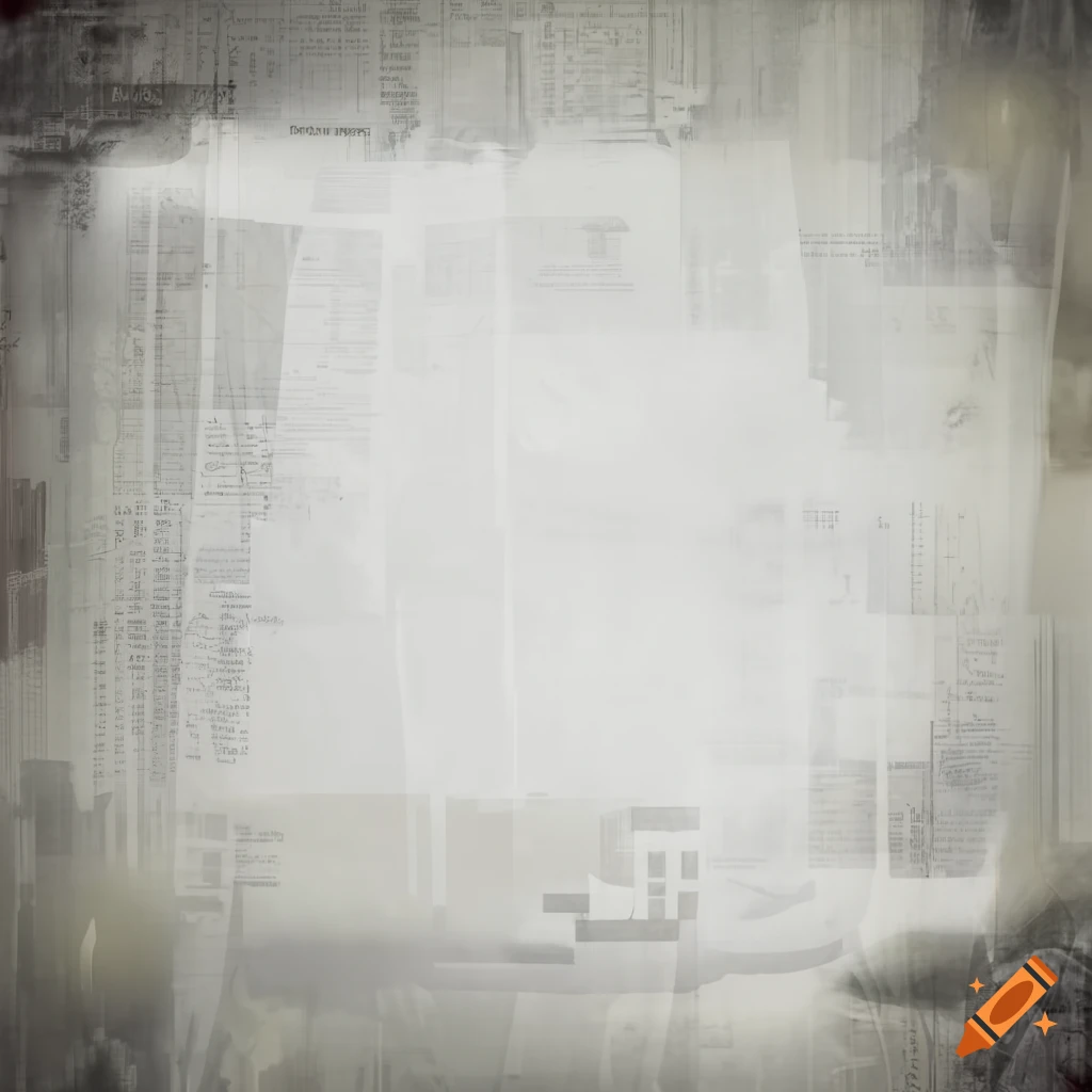 Newspaper background with highlighted text