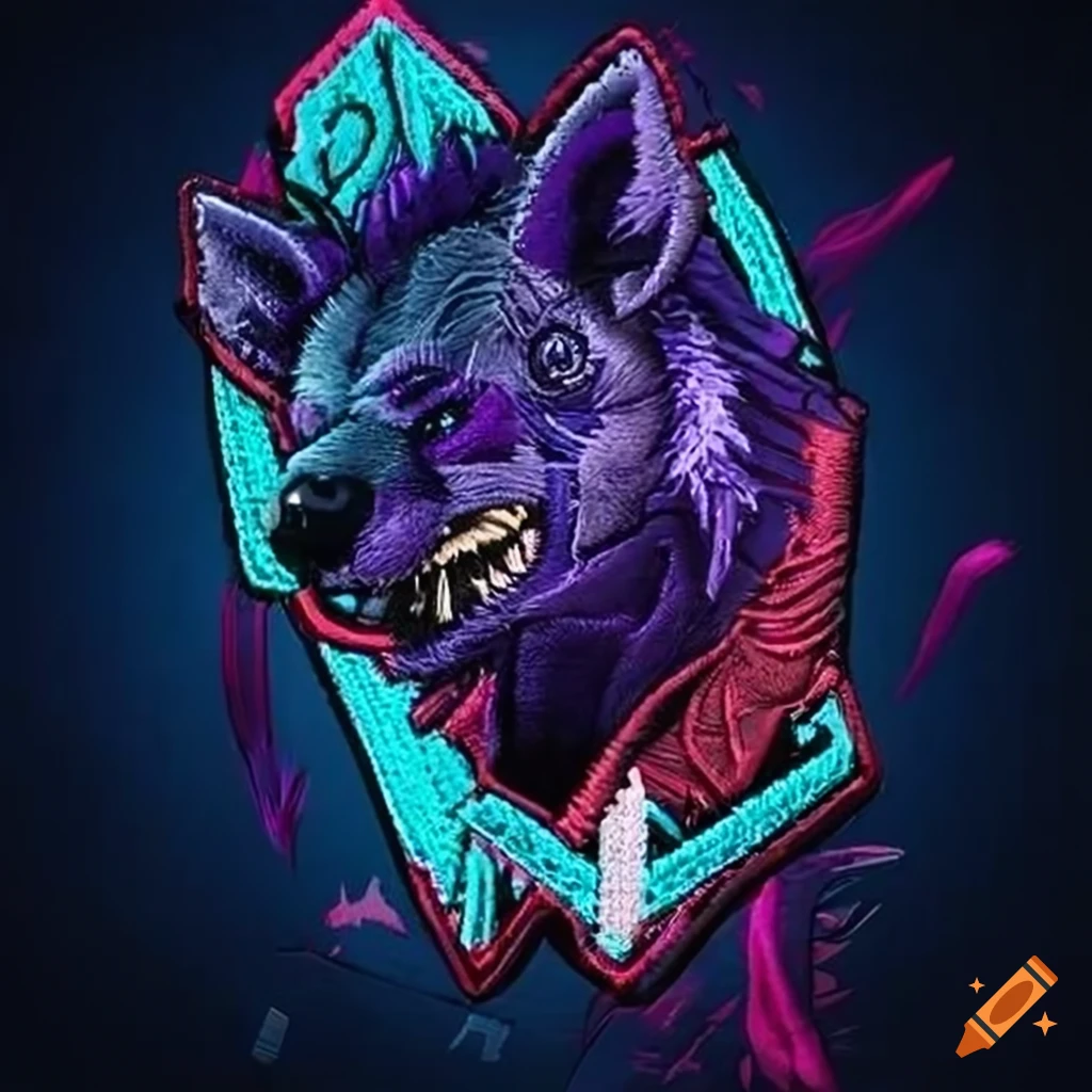 Hyena cyberpunk patch