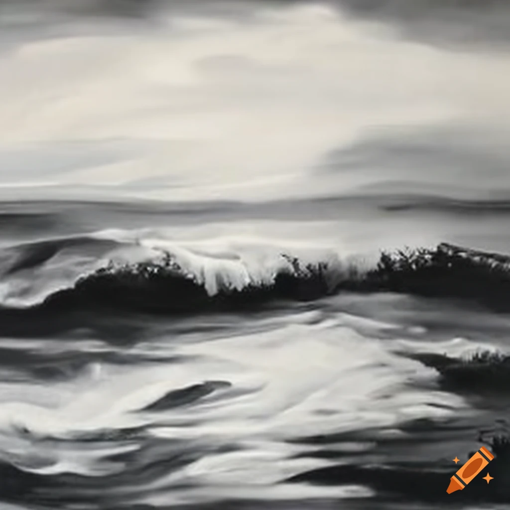 Tidal fury on the beach
