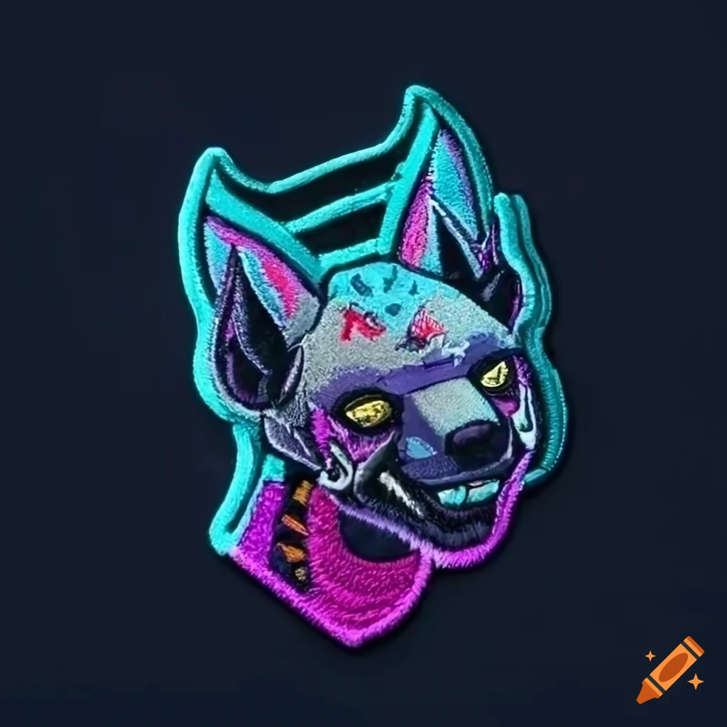 Hyena cyberpunk patch