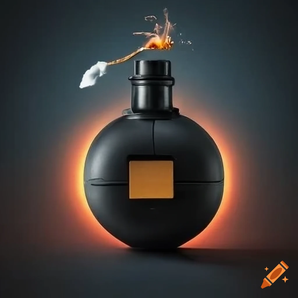 Bomb with label 'retenção'