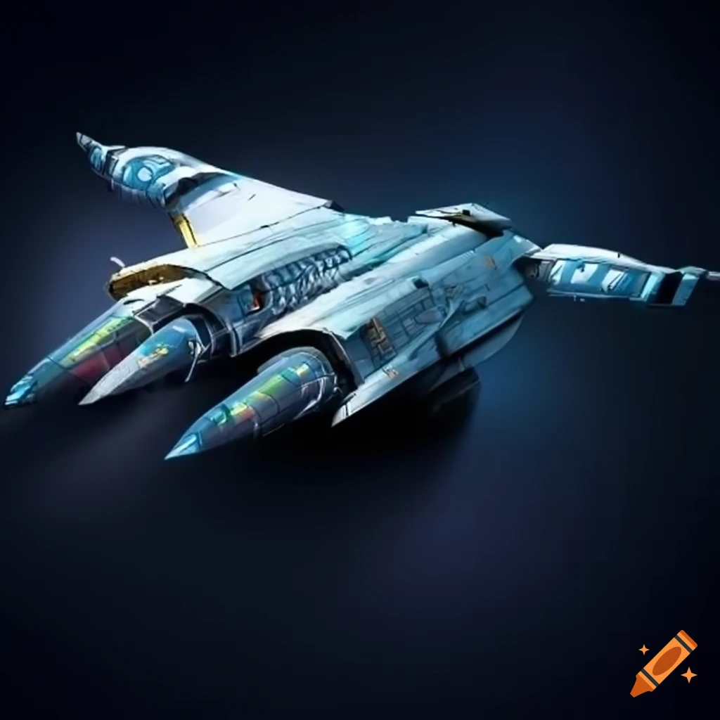Lynx-X38 'Starlight' twin-fuselage space superiority fighter