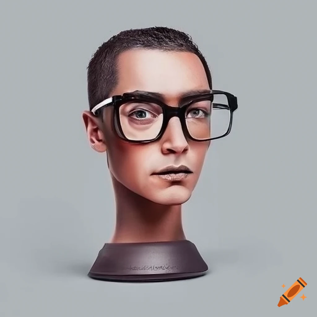 Black man standing with glasses