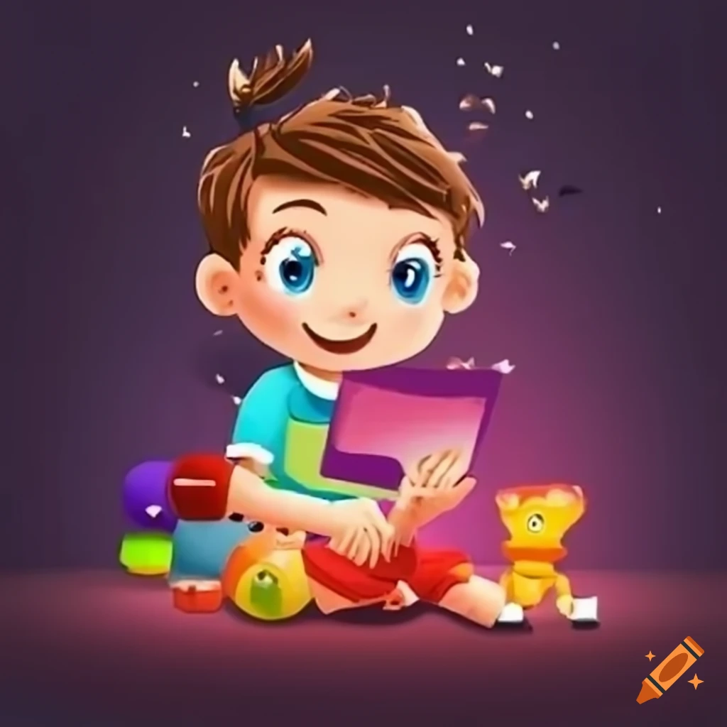 Logo for a children's storytelling YouTube channel