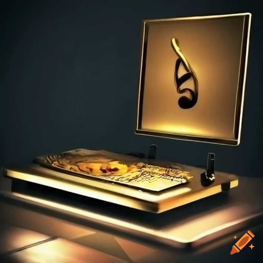 Gold music plaque for album Wake & Bake by Scribes Pitso with 200k streams on YouTube Music