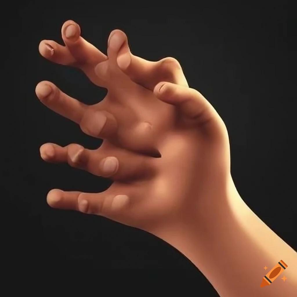 Close-up of intertwined fingers and hands