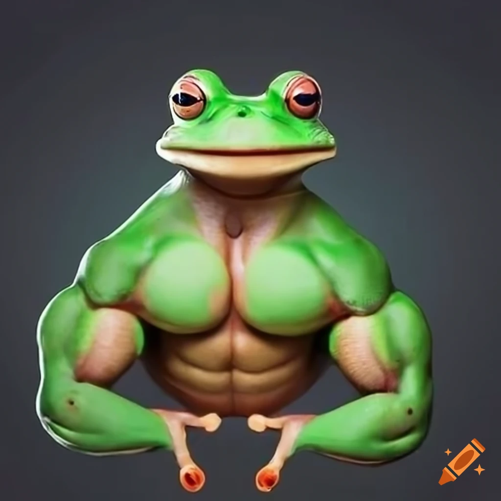 Muscular frog