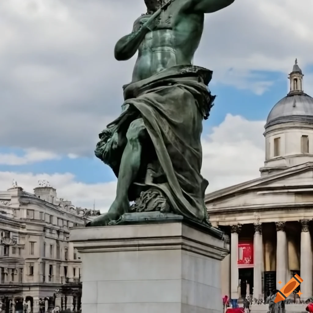 The God of Trafalgar Square