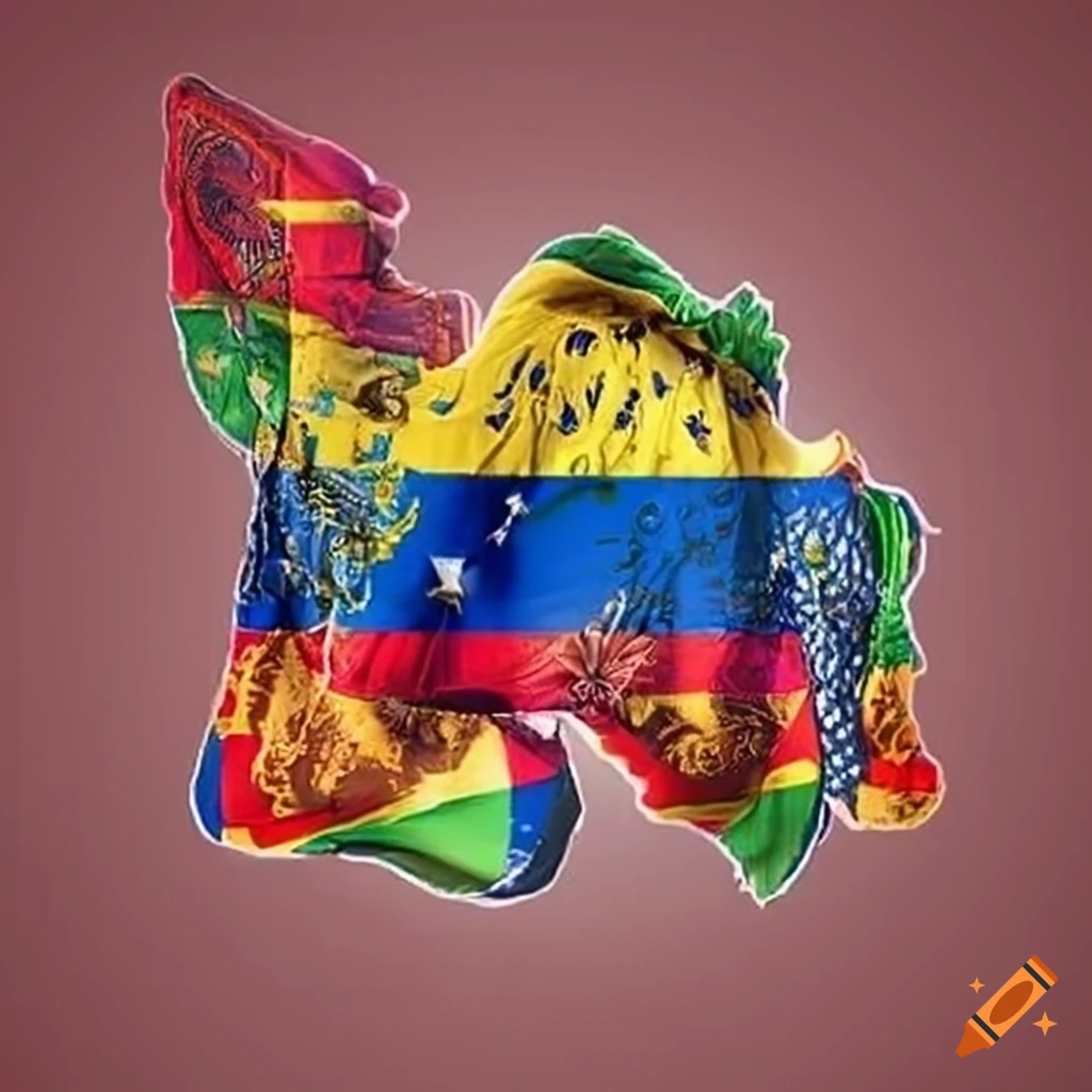 Telas Unidas por la Paz - Representing the diversity of Colombia through different fabric types symbolizing various cultures and traditions