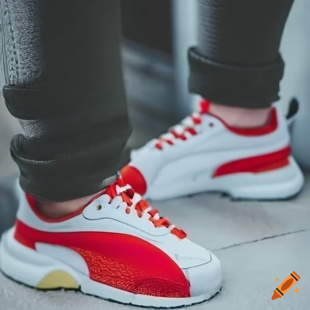 Modern European-style Puma sneakers