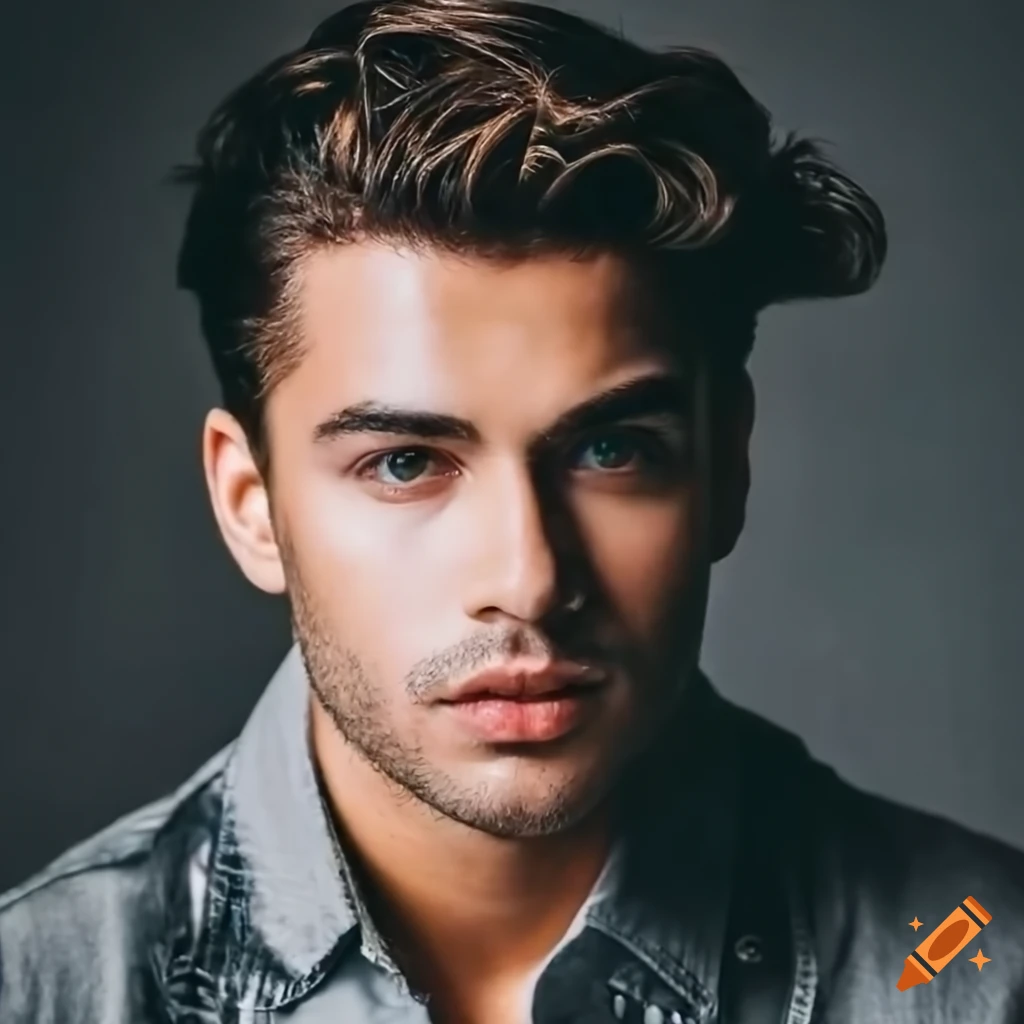 close-up-of-a-male-singer-with-modern-hairstyle-and-fashion-outfit-in