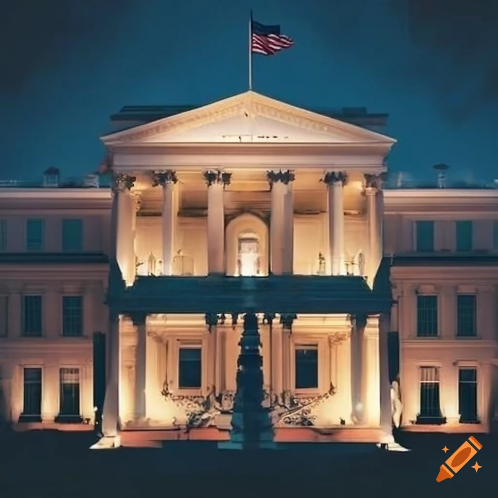 White house building exterior