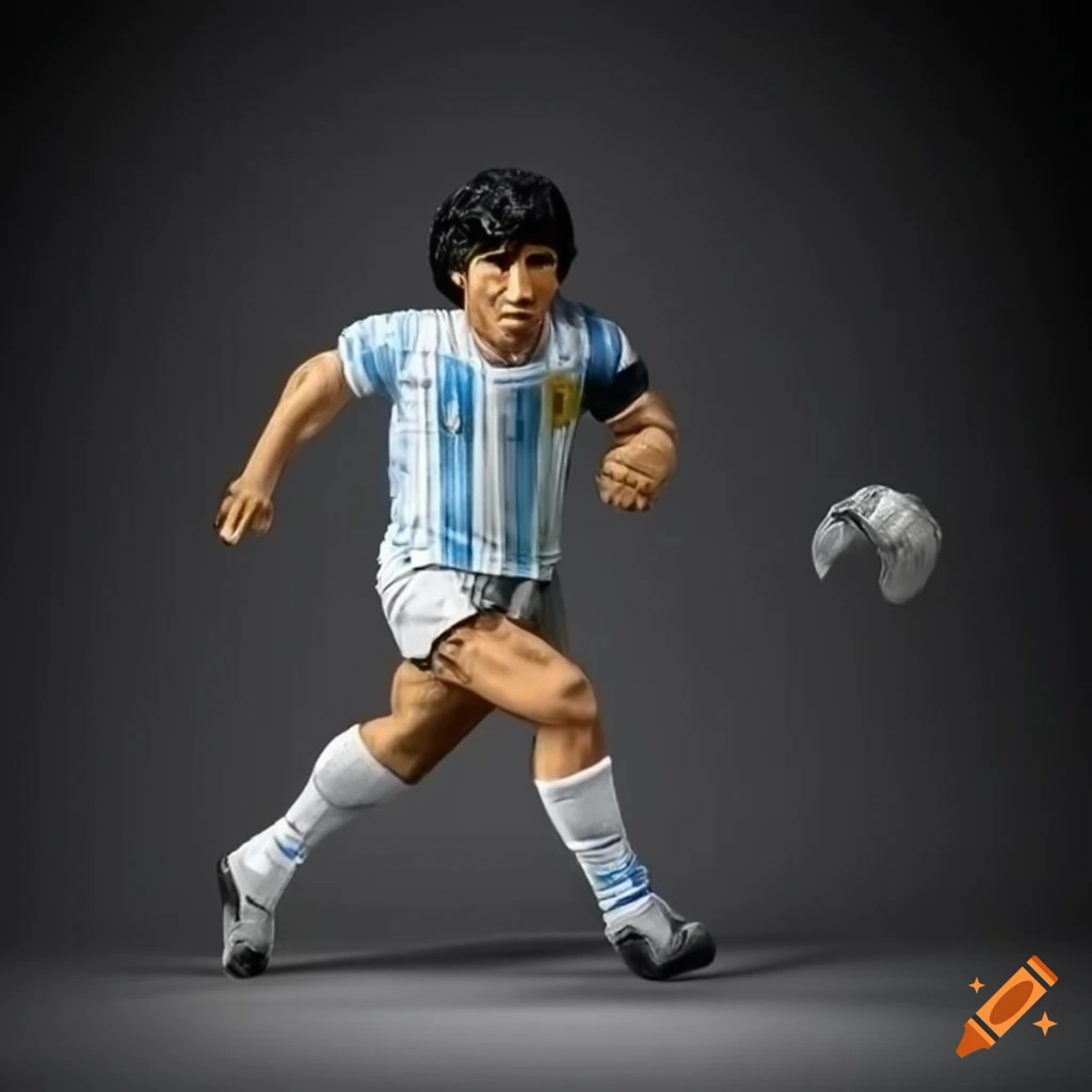 Toy Figure Corinthian Platinum Edition Maradona Prostars