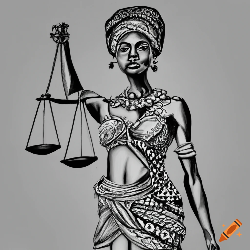 African lady justice