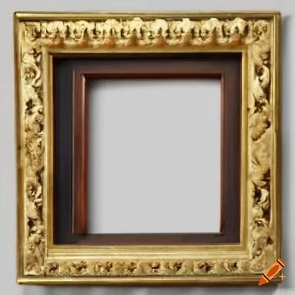 Roman pattern picture frame on eBay