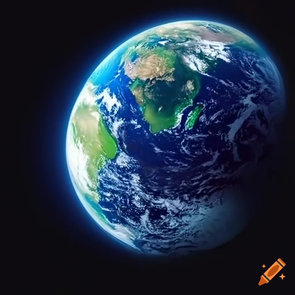 Earth symbolizing the planet and nature