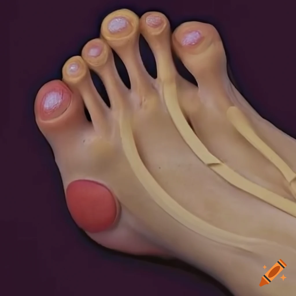 Valgus curvature of the foot ossicle