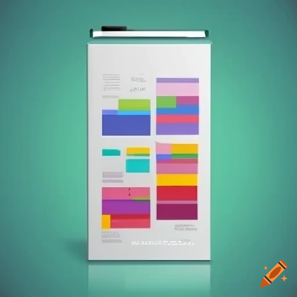 Responsive web design principles illustrated on a flipchart with fluid grids and media queries