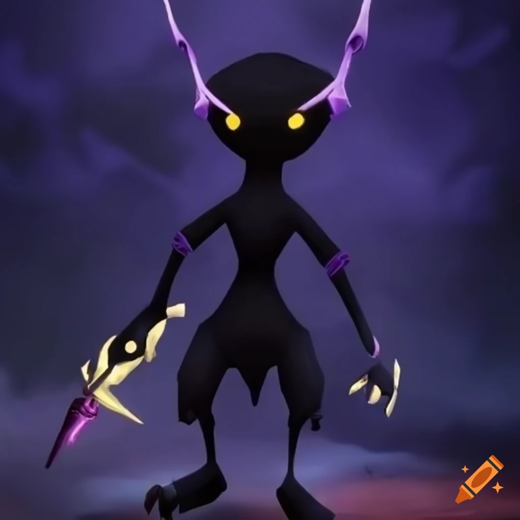 Shadow Heartless character from Kingdom Hearts