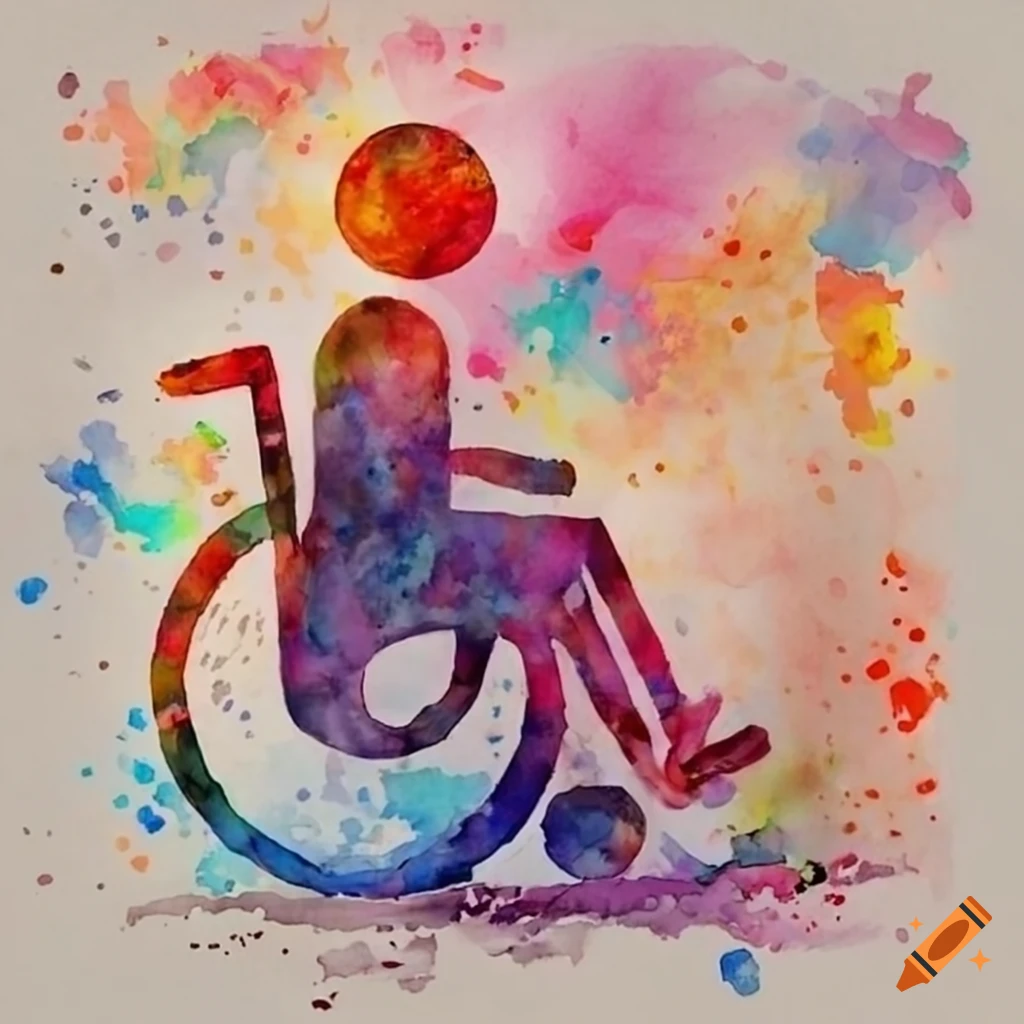 International Day of Persons with Disabilities in watercolor