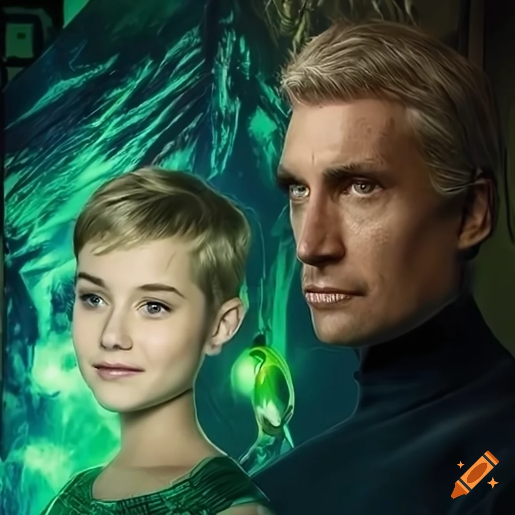 Milly Alcock as the All-new Timelord Dr Who flying through an exotic alien jungle adventure