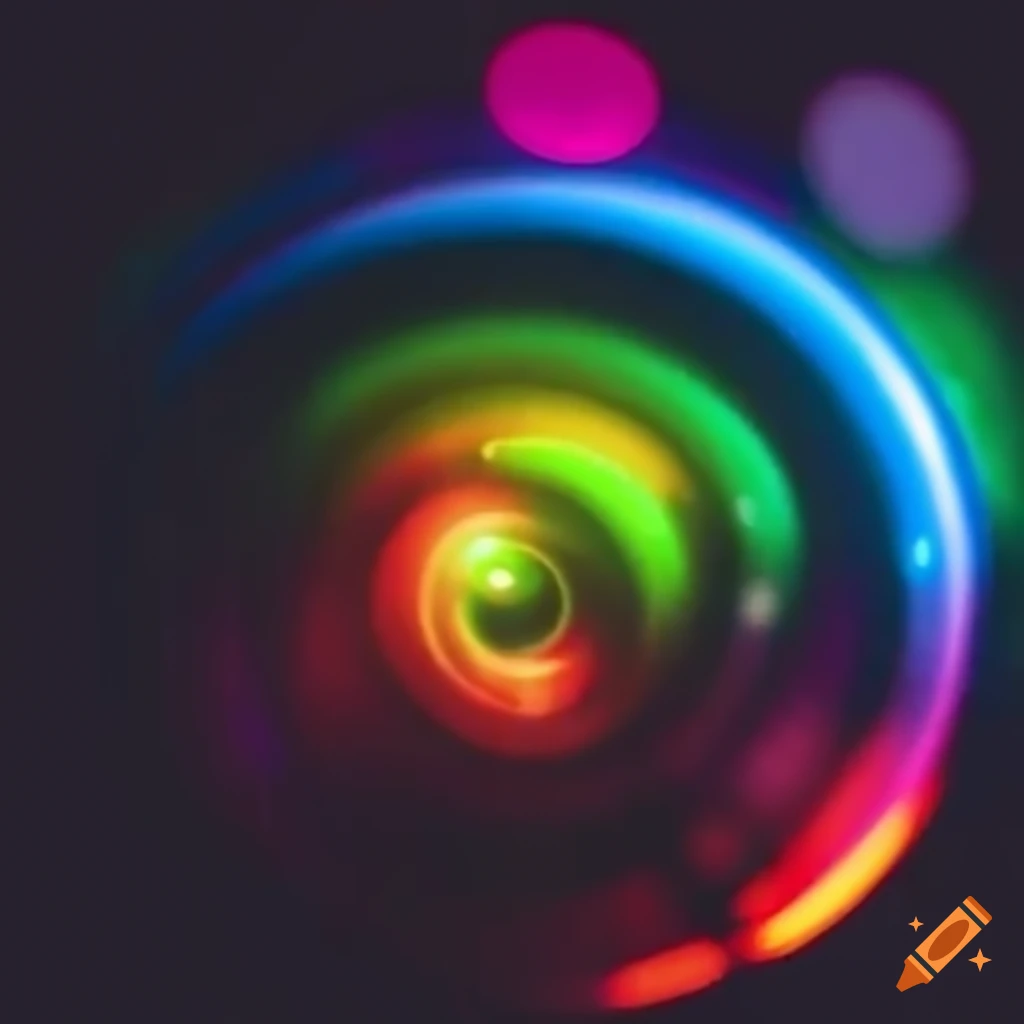 Rainbow-themed YouTube thumbnail with "Dark Odyssey" text