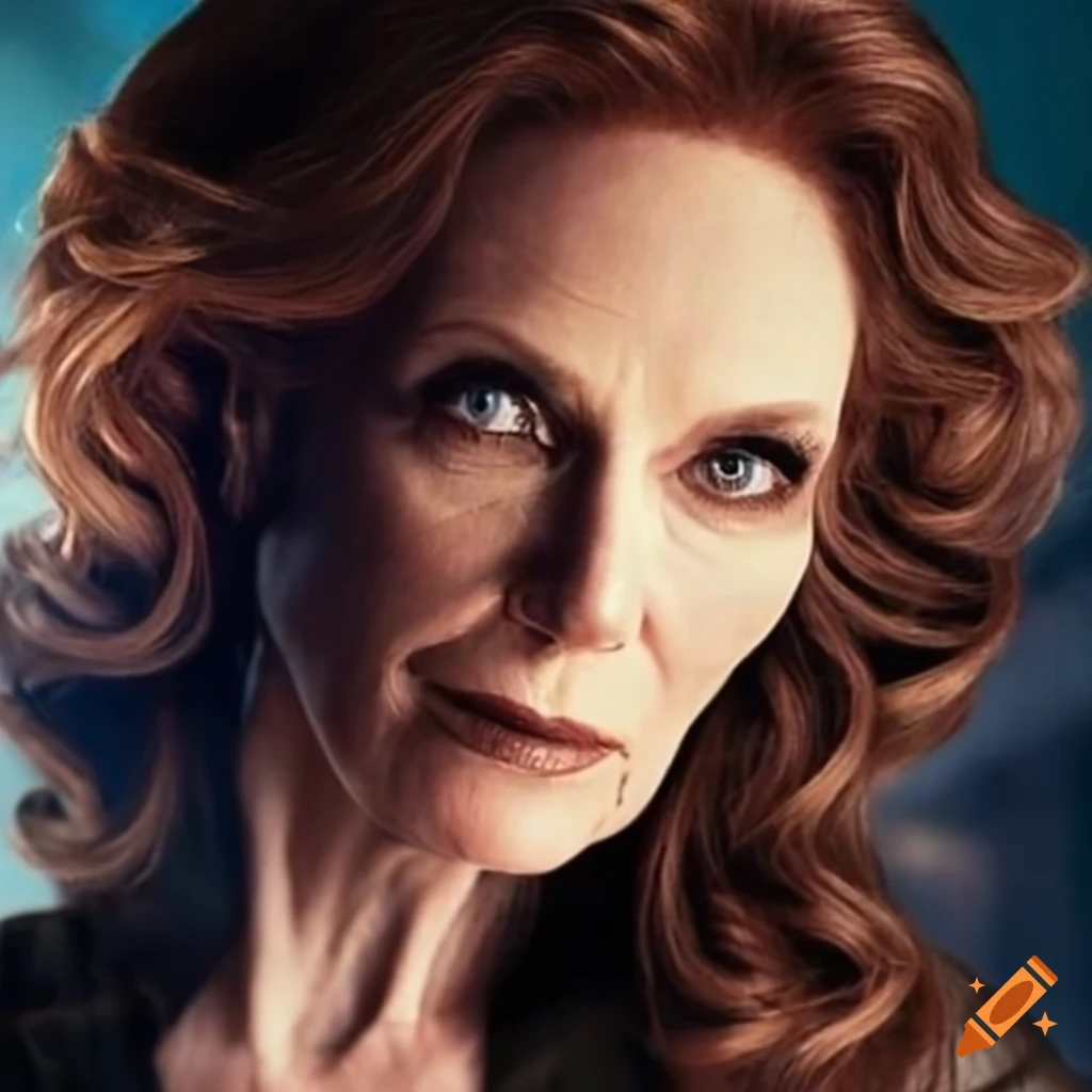 Actress Gates McFadden in Dr. Jekyll and Ms. Hyde role