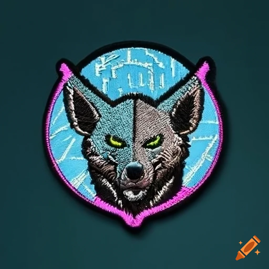 Hyena cyberpunk patch