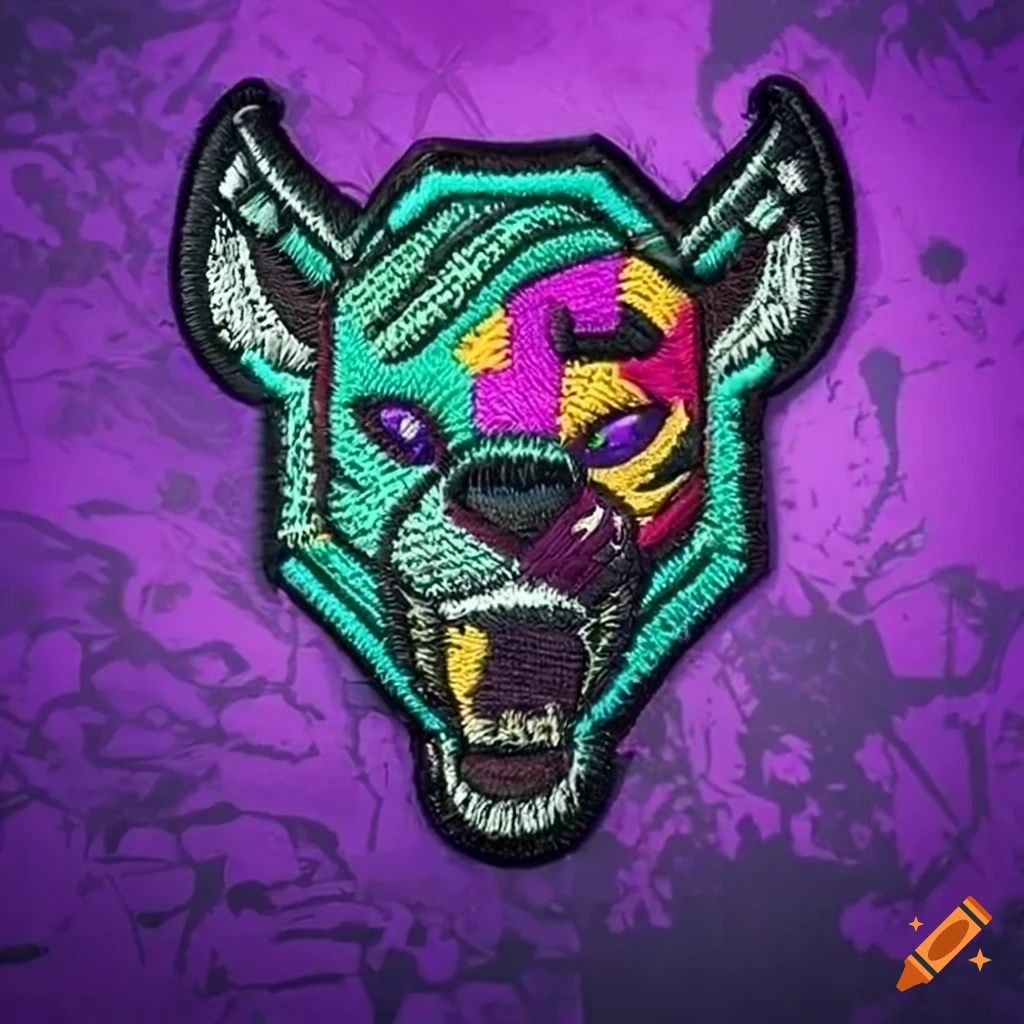 Hyena cyberpunk patch