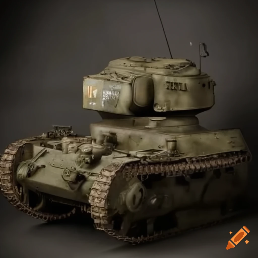Dieselpunk WW1 tank