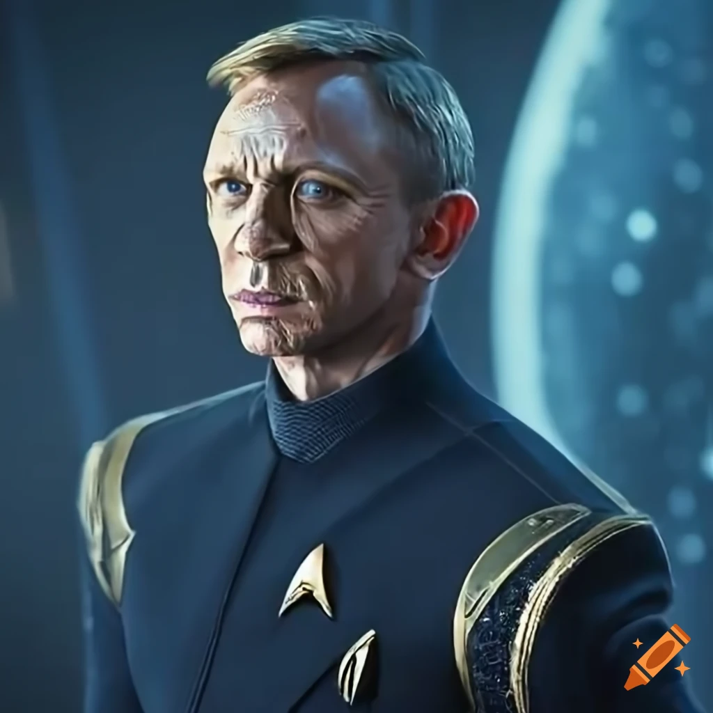 King and Queen of the Galaxy on Star Trek Discovery delivering medals in a snowstorm