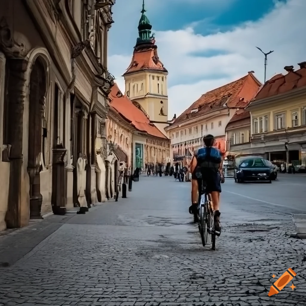 Bikeride in Brasov city