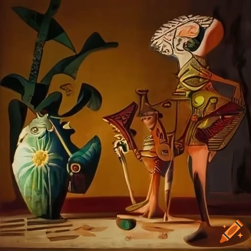 Garden of Early Delights by Fortunato Depero & Picasso