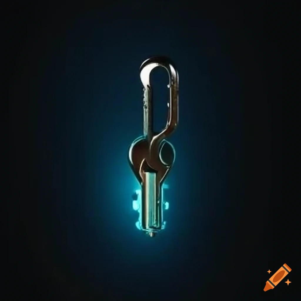 Light key resting on a locker