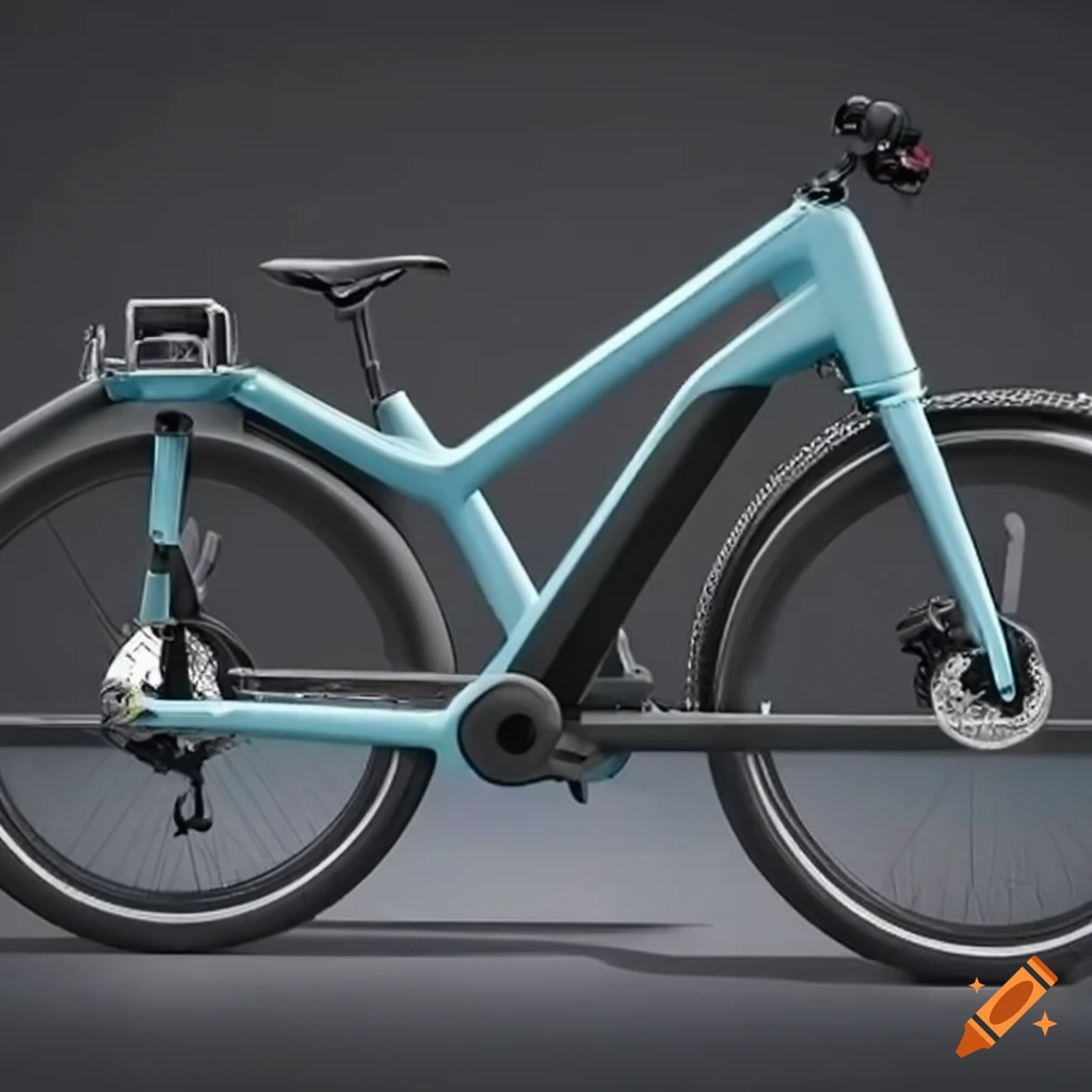 Futuristic e-bikes