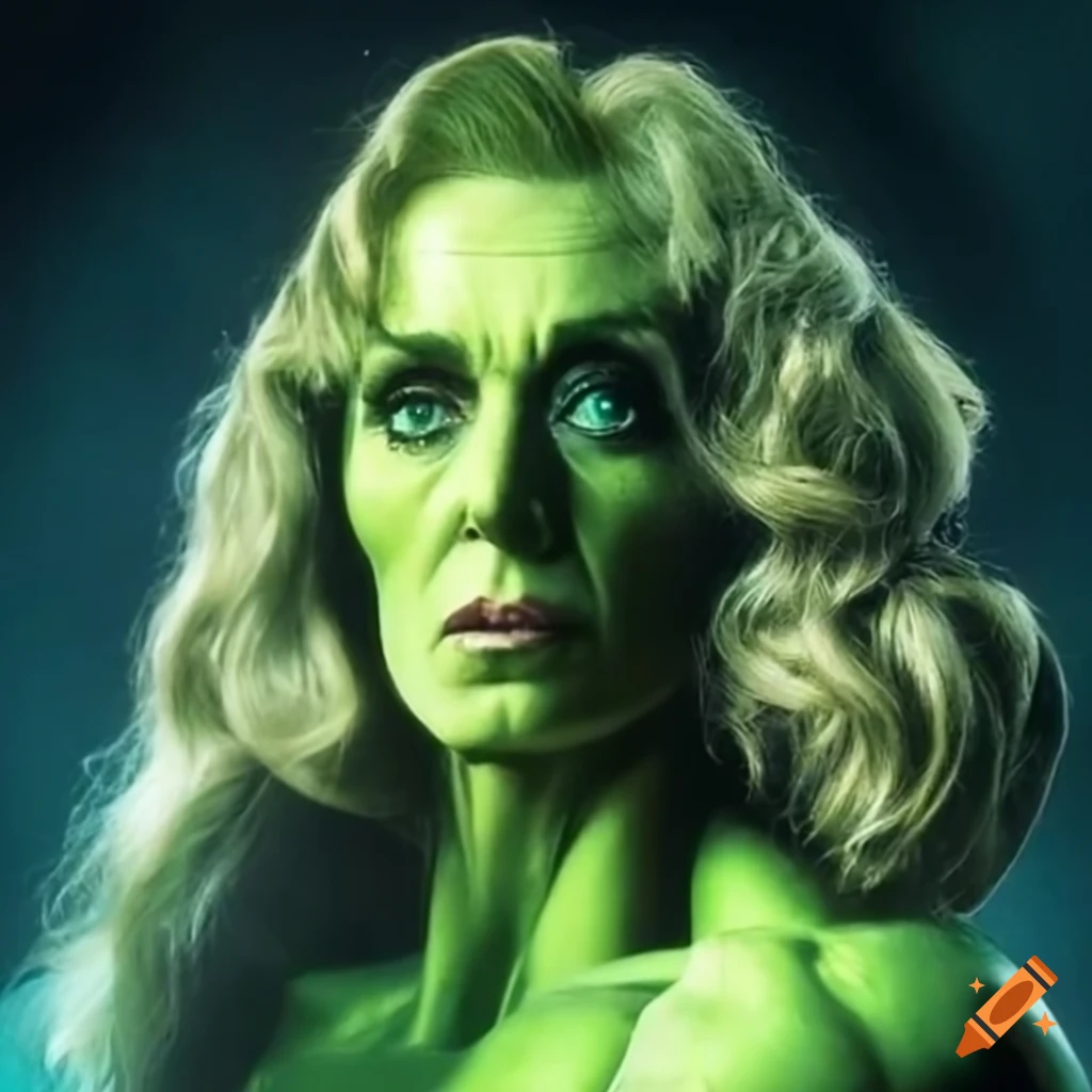 Actress portraying a scientist turning into a bodybuilding She-Hulk in 'Jekyll and Hyde 1988'