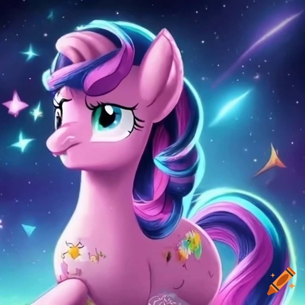 Little Pony Ponies in the Cosmic Dream War ready for combat