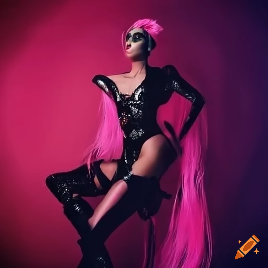 Lady Gaga album art inspired by Chromatica album