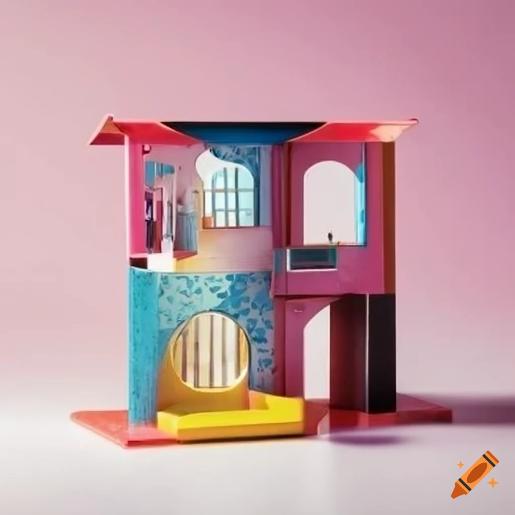 Memphis Milano dollhouse