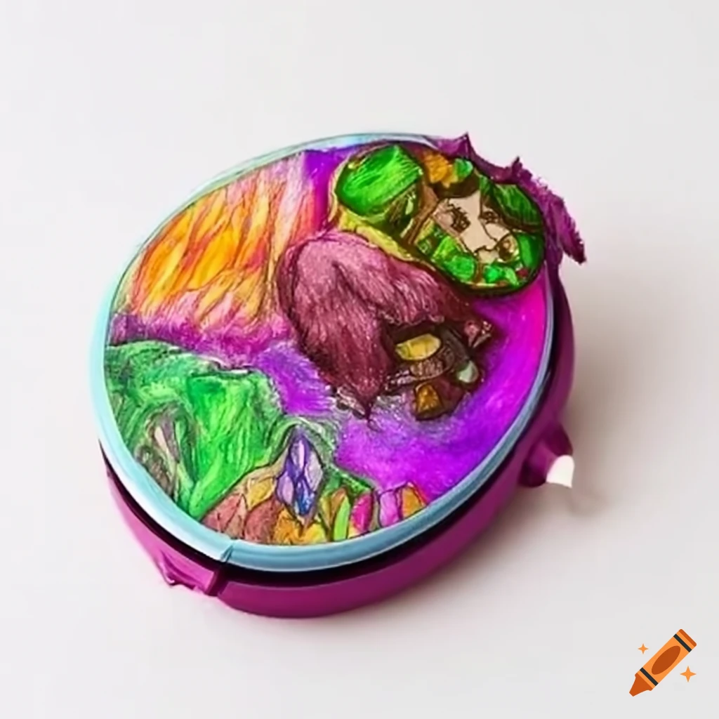 The Dark Crystal as a Polly Pocket compact