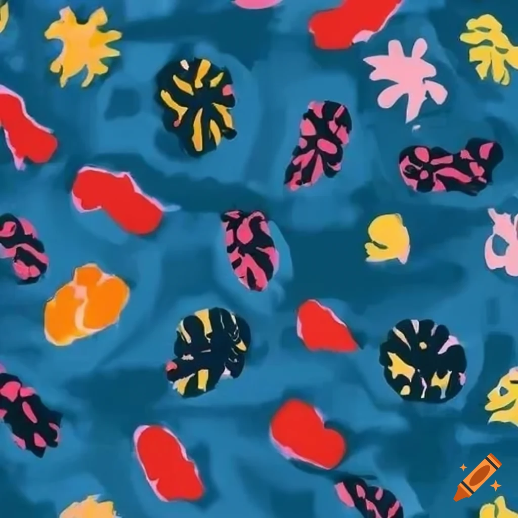 Textile pattern by Matisse