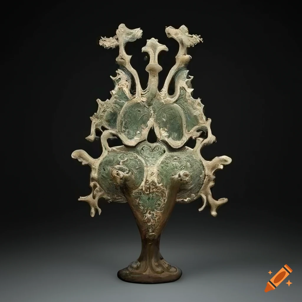 Xia Dynasty ritual bronze inspired by Haeckel