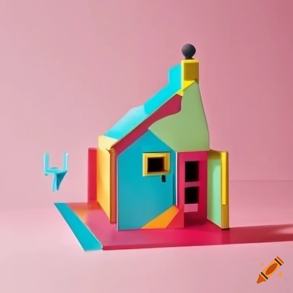 Memphis Milano dollhouse