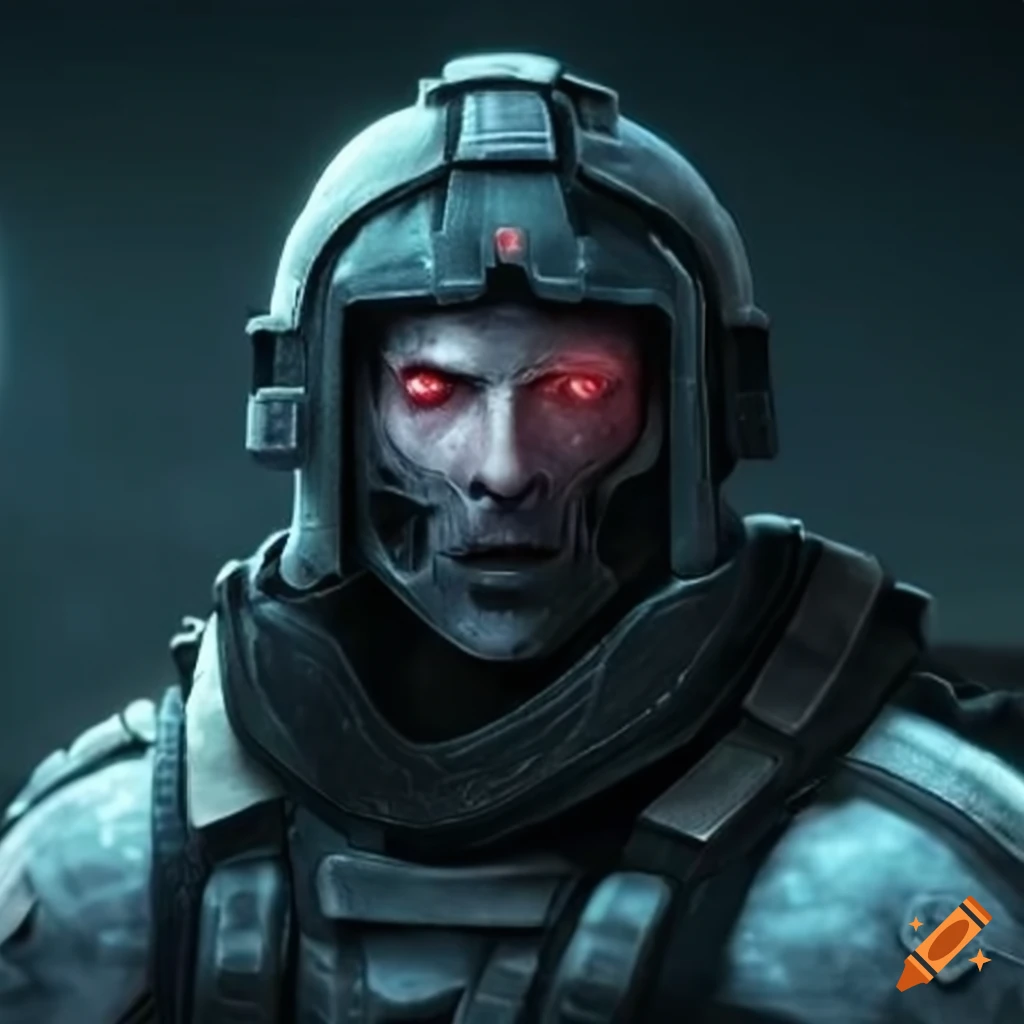 Elite operative in shadows on high alert