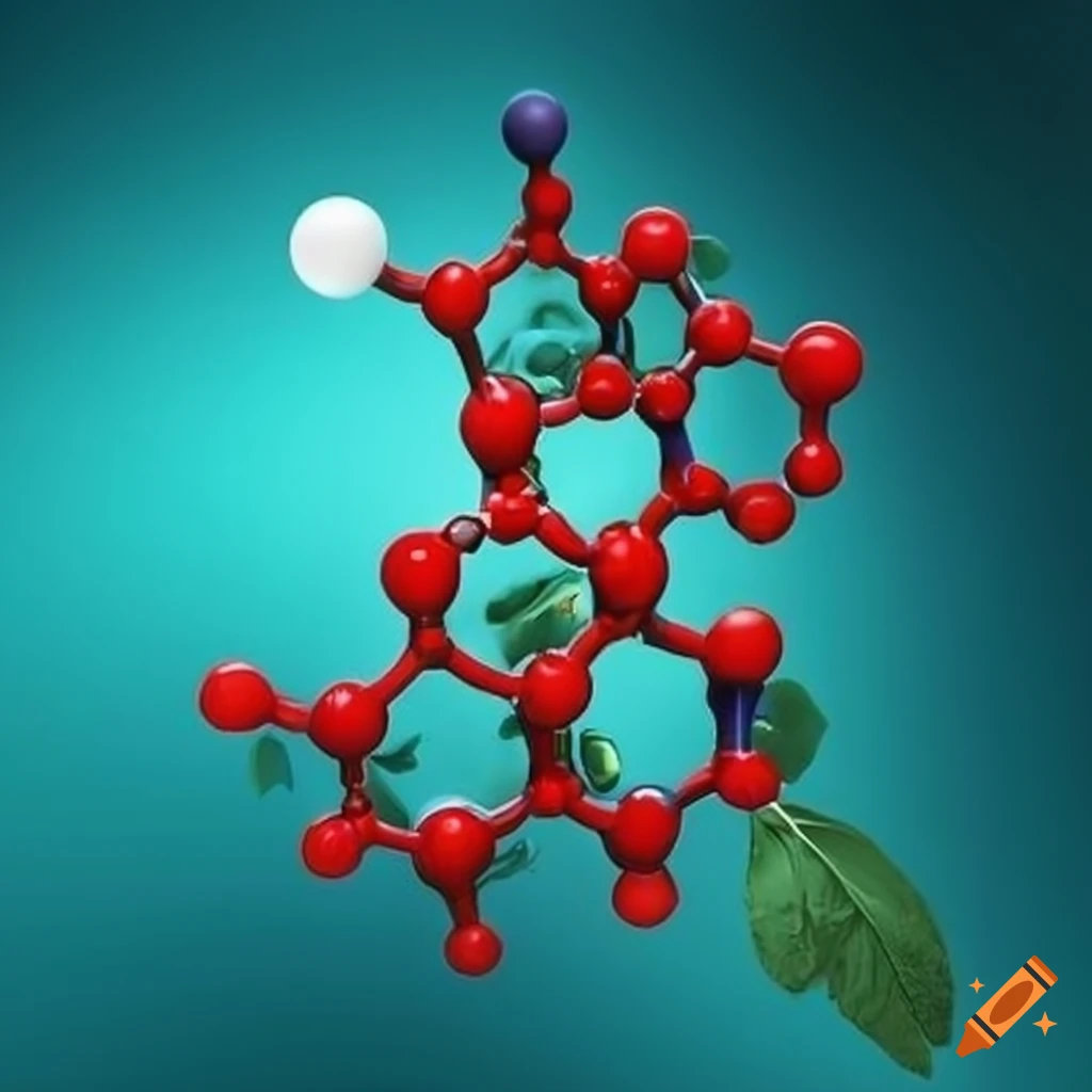 Infographic of BCAA molecules with Ayurvedic herbs
