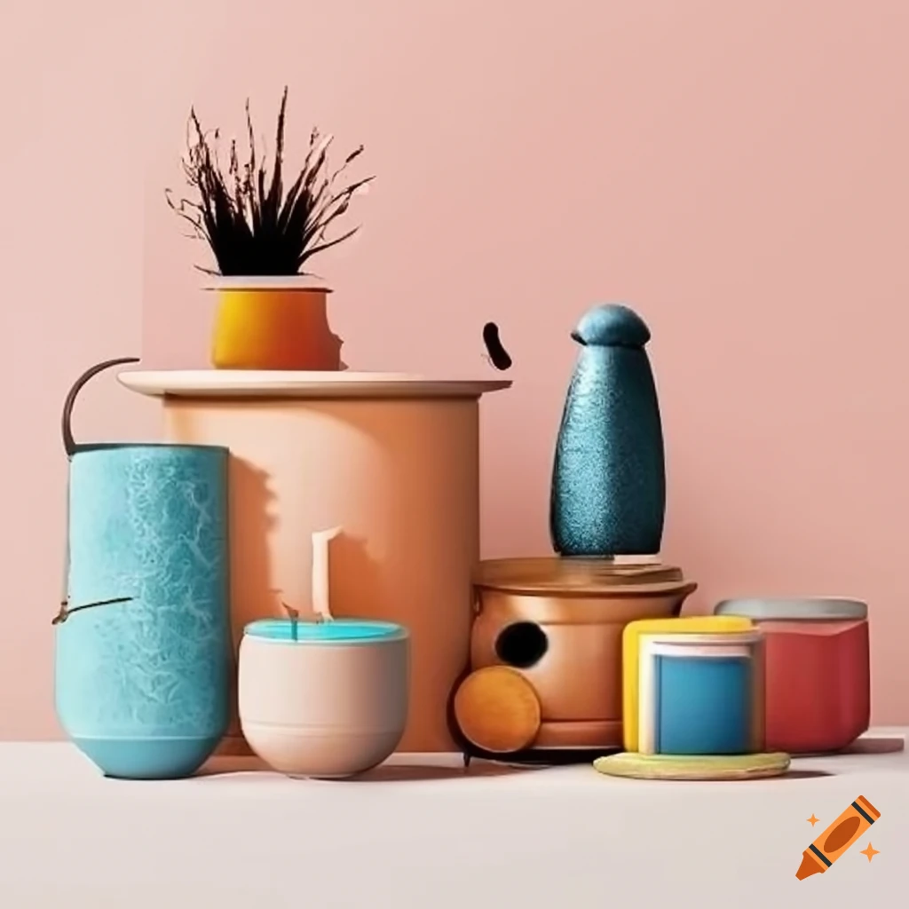 Collage of home products