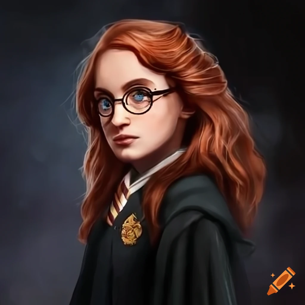 Female wizard inspired by harry potter on Craiyon