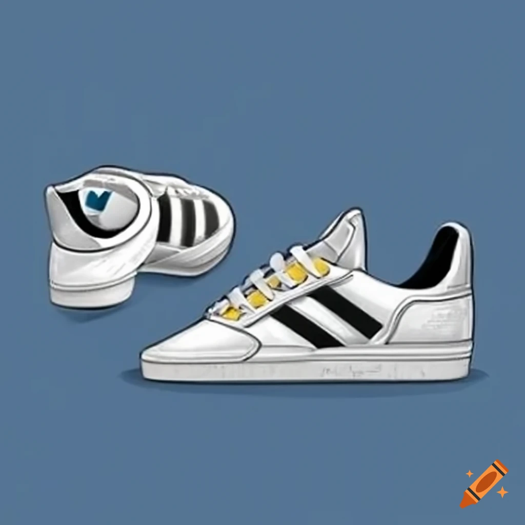 Vintage Adidas sneaker inspired by Will Smith's 90s style