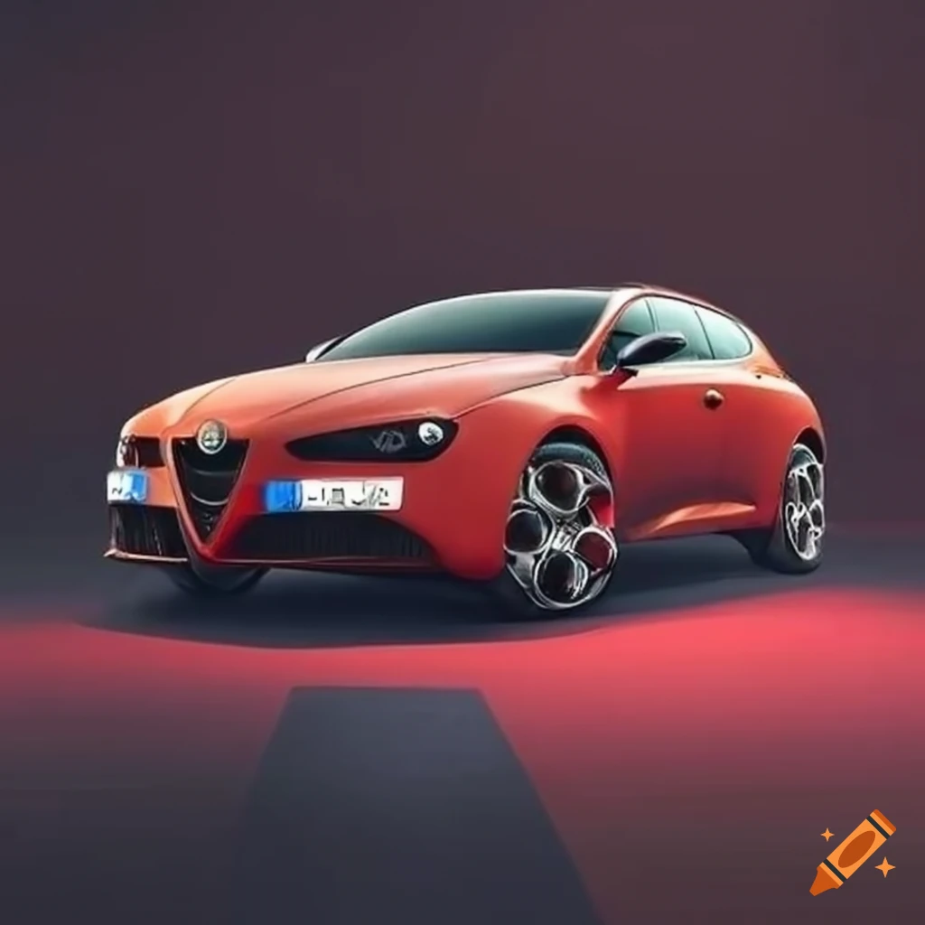 2025 Alfa Romeo Brera 4-door shooting brake electric model