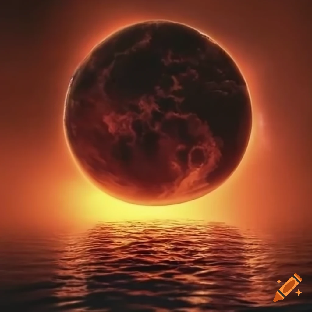 Pani Nasza showed us the sea of fire that seemed to be located deep in the earth